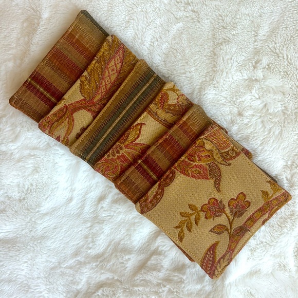 ⚜️ NWT Tuscan Fabric Coaster Set ⚜️ - Picture 8 of 8